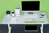 Leitz 65040054 uchwyt / stojak do monitorów 68,6 cm (27") Zielony, Biały Biurko