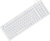 KeySonic KSK-6031INEL tastiera USB QWERTZ Tedesco Bianco
