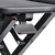 StarTech.com Scrivania ad angolo Sit Stand con Vassoio per Tastiera - Ampia Superficie (908x530mm) - Postazione di lavoro ergonomica per stare in piedi/seduto ad altezza regolab...