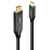 Lindy 43368 adaptateur graphique USB 7680 x 4320 pixels Noir
