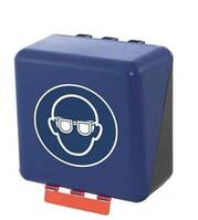 Aufbewahrungsbox PSA "Augenschutz / Schutzbrille" blau Secu-Box Midi Maße: 23,6 x 22,5 x 12,5 cm