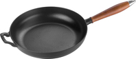 Bratpfanne, 28 cm, Gusseisen, Schwarz, rund, Serie: Pans. Marke: Staub