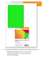 Plakatpapier neongrün, DIN A5