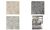 PAPERFLOW Tapis décoratif DOLCE, 1200 x 1700 mm, gris clair (74600554)