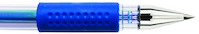 Długopis żelowy DONAU z wodoodpornym tuszem 0,5mm, niebieski