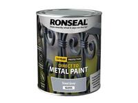 Direct to Metal Paint Steel Grey Gloss 750ml