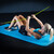 Relaxdays Swingstick, Fitness Schwingstab für Vibrationstraining, Tiefenmuskulatur, flexibel, Fiberglas, 160cm, neongelb