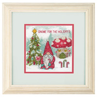 Counted Cross Stitch Kit: Gnome for the Holidays