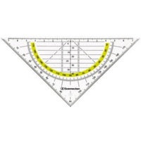 Soennecken Geometriedreieck 1823 Kunststoff rauchgrau