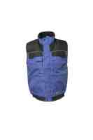 Planam Outdoor 3321060 Gr.XXL Dust Weste royalblau/schwarz