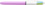 4-Farb-Druckkugelschreiber BIC® 4 Colours® Fun, 0,4 mm, Schaft rosa/weiß