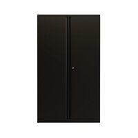 Bisley 2 Door 1570mm Cupboard Empty Black (Dimensions: W914 x D470 x H1570mm) KF78714