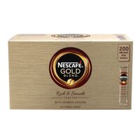 Nescafe Gold Blend One Cup Sticks Coffee Sachets (Pack of 200) 12151864