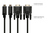 Adapterkabel RJ45 Buchse an RS232 seriell D-SUB 9-Pol Buchse, 1:1, schwarz, 0,1m