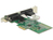 PCI Express Karte an 2x Seriell RS-232, Delock® [89555]