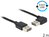 Kabel EASY-USB 2.0 Typ-A Stecker > EASY-USB 2.0 Typ-A Stecker gewinkelt links / rechts 2 m, Delock®