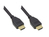Anschlusskabel HDMI 2.0b, 4K / UHD @60Hz, PREMIUM, 18 Gbit/s, vergoldete Kontakte, CU, schwarz, 3m,