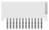 Steckverbinder, 12-polig, 1-reihig, RM 1.25 mm, Lötstift, Buchse, verzinnt, 1-84