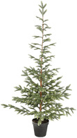 Tannenbaum Altin; 65x180 cm (ØxH); grün/schwarz