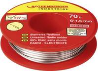 Rothenberger Industrial Bleifreies Radiolot 70g Forrasztóón, ólommentes SN99Cu1