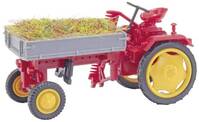 Mehlhose 210005002 H0 Mezőgazdasági modell RS 09 traktor platform széna rakomány