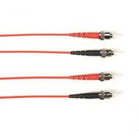 50 MM FO PATCH CABLE DUPLX, , LSZH, RED, STST ,