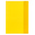 Hefthülle, rechts und links, A4, PP, 90 my, transparent gelb