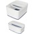 Aufbewahrungsschale MyBox WOW, länglich, ABS, weiß/grau LEITZ 5258-10-01
