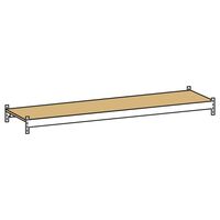 Additional shelf level with moulded chipboard