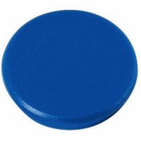 Haftmagnet Metall Kunststoff 24mm TG 300 g blau VE=10 Stück