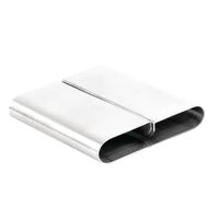 Olympia Menu Card Holder with Rounded Design Made of Stainless Steel A5 Size