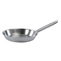 Bourgeat Tradition Plus Fry Pan Made of Stainless Steel with Non Drip Edge 240mm