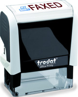 Trodat Office Printy Self-inking Word Stamp - FAXED