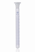 Reagenzgläser Borosilikatglas 3.3 graduiert mit Stopfen PE | Abmessungen (ØxL): 17 x 205 mm