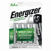 Rechargeable NiMH batteries Energizer® Profi Akku Type HR6/AA/Mignon