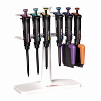 Pipette stand for single and multichannel microliter pipettes F1/F2 Description With 6 slots