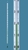 Termometry szklane uniwersalne z zamkniętą skalą i oczkiem Zakres pomiaru -10/0 ... 110°C