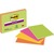 Post-it® Haftnotizen Super Sticky Meeting Notes 6845-SSP, Neonfarben, 203 x 152