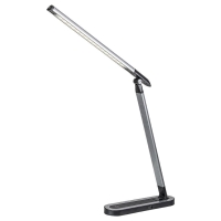 Rábalux Misha asztali LED lámpa, 7 W, 40 cm, fekete