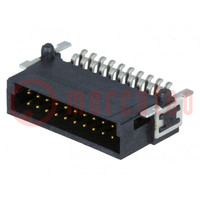 Connecteur: PCB-fil/PCB; mâle; PIN: 20; 1,27mm; har-flex®; 2,3A; SMT