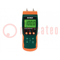 Data logger; differential pressure; Display: LCD; 190x68x45mm