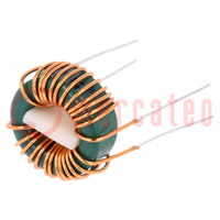 Inductor: wire; THT; 1mH; 2.8A; 16mΩ; 230VAC; 17x6mm; -20÷50%; 10kHz