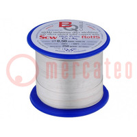 Silver plated copper wires; 1.1mm; 250g; Cu,silver plated; 29.5m