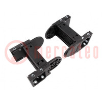Bracket; E4.32; pivoting; for cable chain