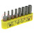 Kit: screwdriver bits; hex key with protection; 30mm; blister