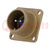 Connector: rond; contact; flens (4 openingen),voor paneel; PIN: 2