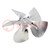 Accessoires: zuigende propeller; Aant.montageop: 4; 34°; 230mm