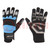 Protective gloves; Size: 10; black/blue; microfiber,plastic