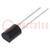PIN photodiode; THT; 940nm; 5nA; rounded; flat; black