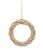 Artificial Willow Wreath Ring - 25cm, Natural